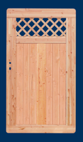 Wilsede Sichtschutz-Tür X, 100 x 178,5 cm
